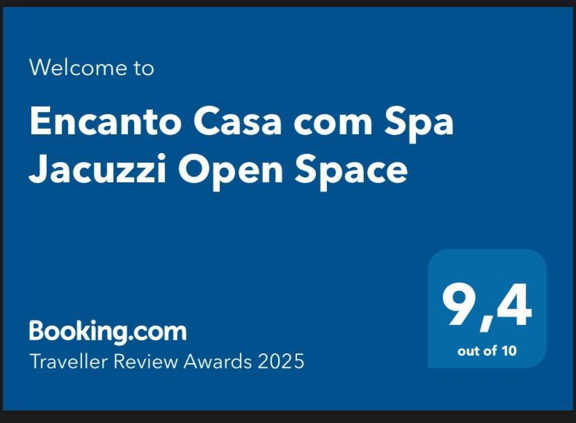 Encanto Casa Com Spa Jacuzzi Open Space Tinalhas Exterior photo